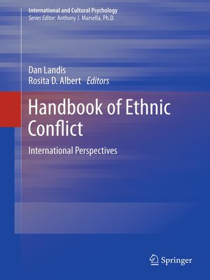 cover image of Handbook of Ethnic Conflict